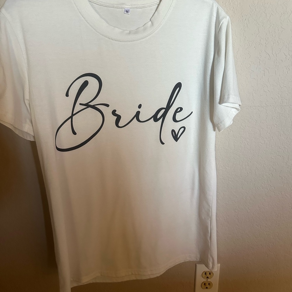 Bride T-Shirt in White